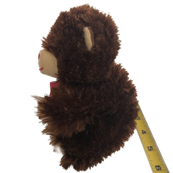Greenbrier Intl Brown Bear "Chocolate" Soft Fuzzy Fur NO SCENT 7" - Picture 4 of 9